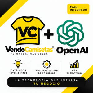 Desarrollo VENDOCAMISETAS.COM con IA